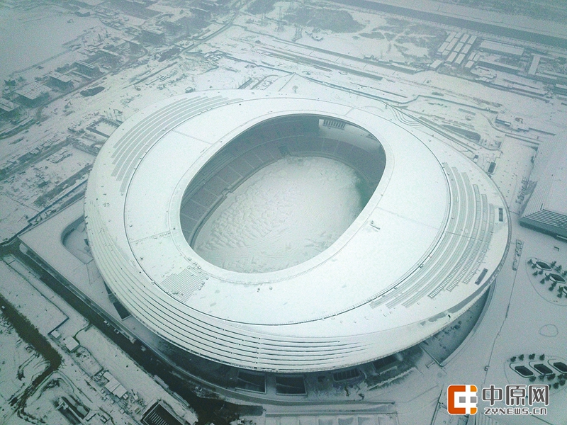 高清：俯瞰雪后绿城 大地如此多娇