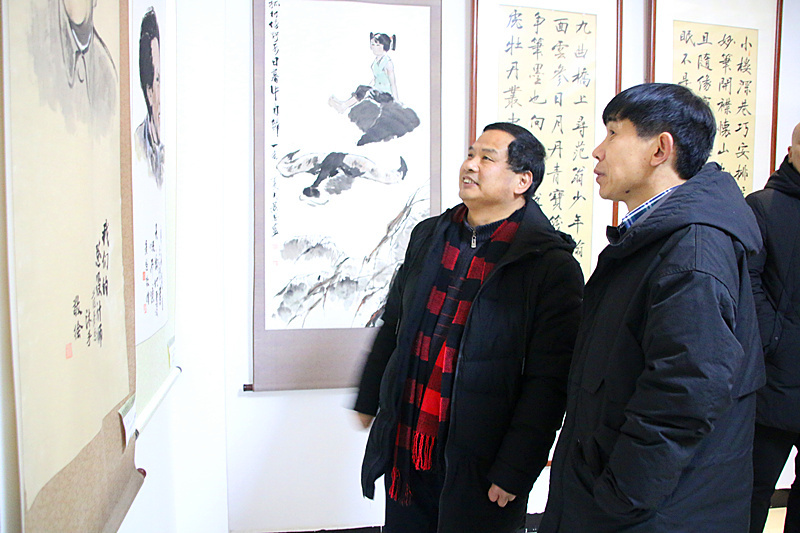 水墨风华——范景恩书画展在淮阳成功开幕