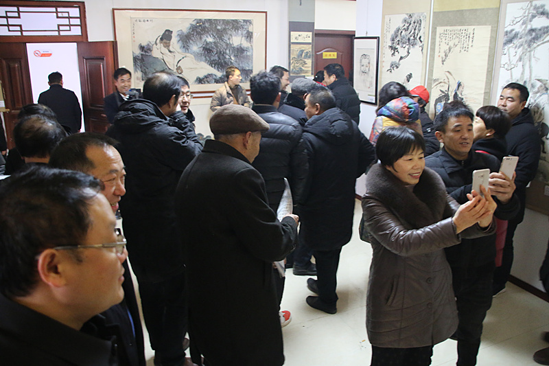 水墨风华——范景恩书画展在淮阳成功开幕