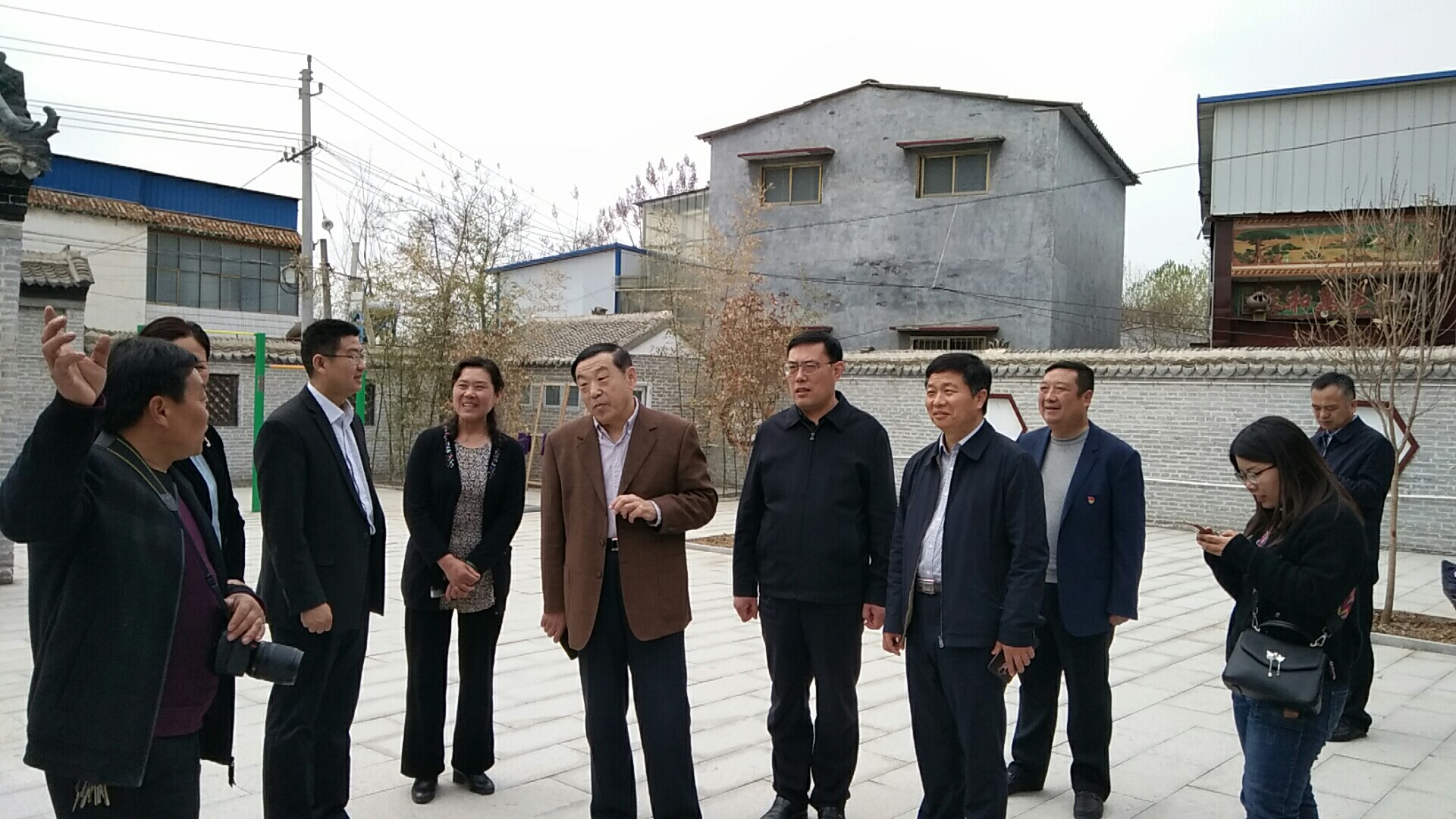 河南省文化和旅游厅领导到商水考核现代公共文化服务体系建设