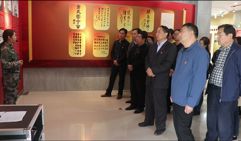 中共周口市委党校党员干部参观西华杜岗会师纪念馆