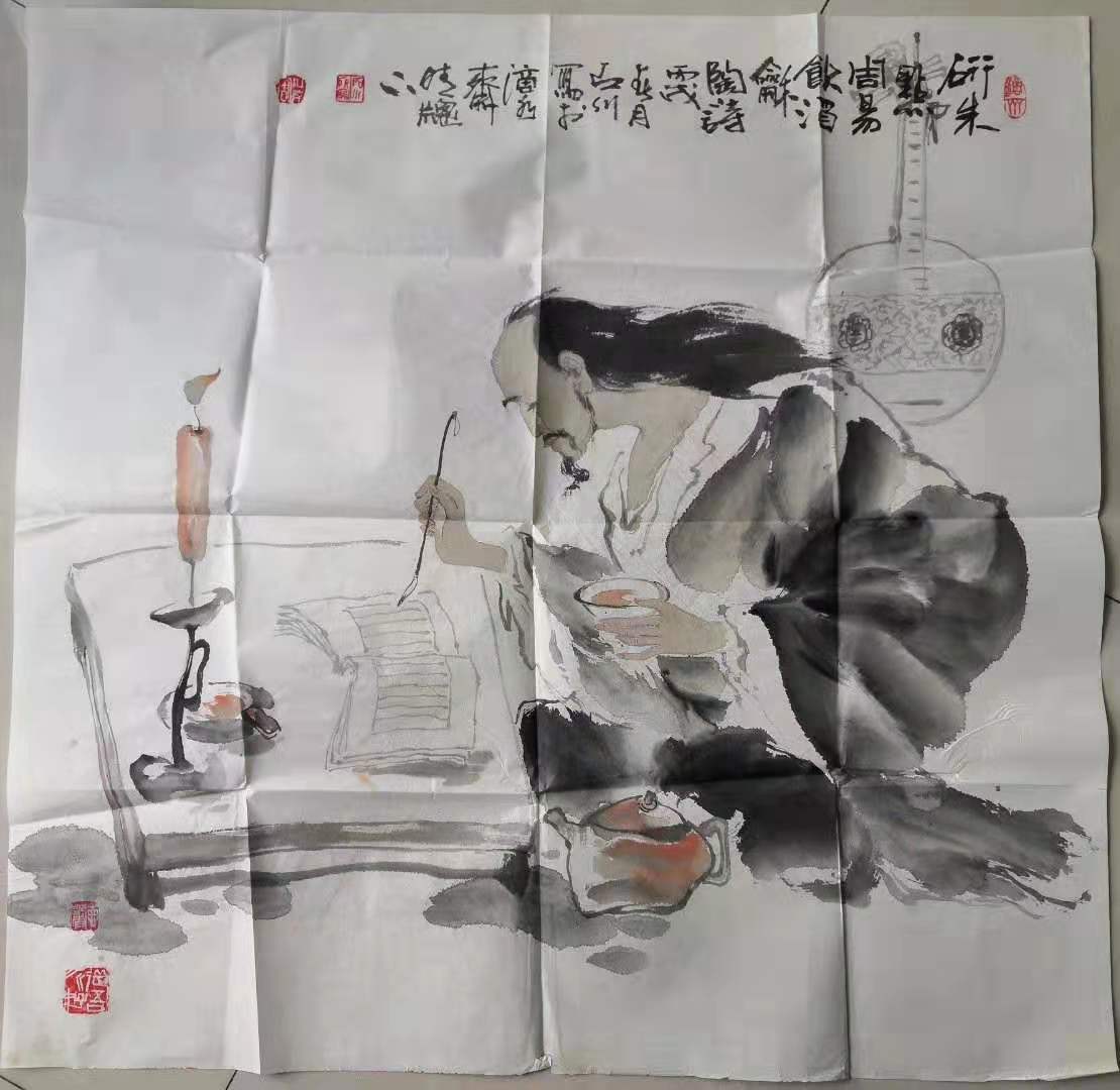 中美协会员、河南省指画协会副会长石川老师作品