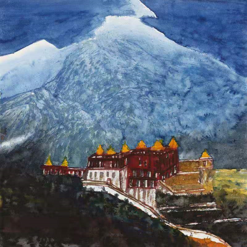 笔墨心游  ——王启胜山水画印象
