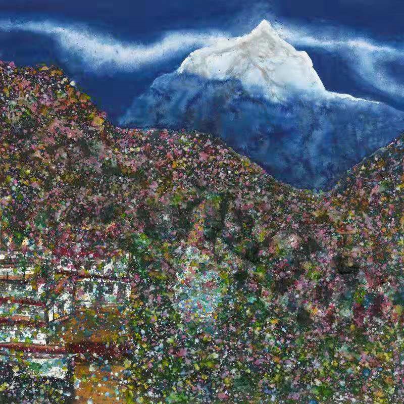 笔墨心游  ——王启胜山水画印象