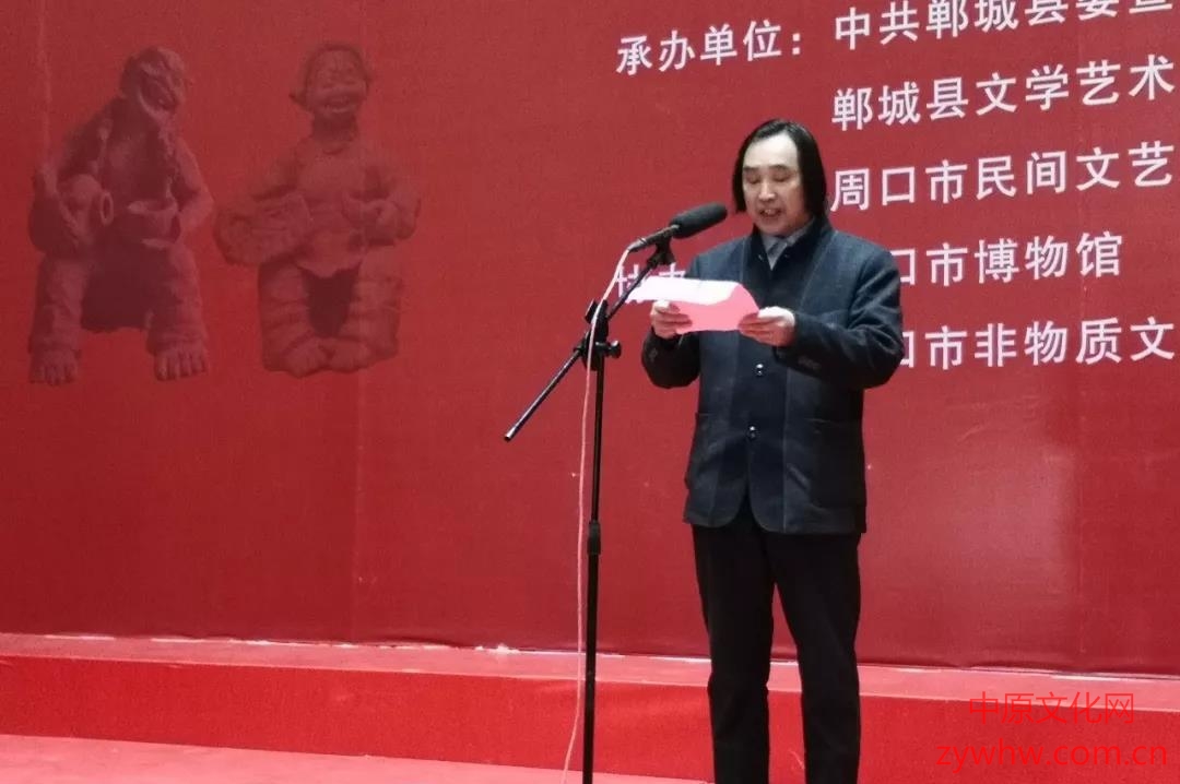 雕塑家张振福“烽火年代”钧瓷泥塑艺术展在周口开幕