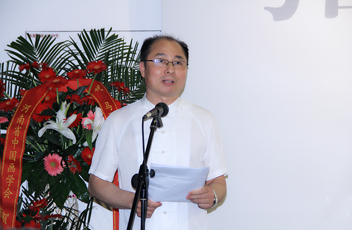 “马国强2020新作展”在河南博物院开幕