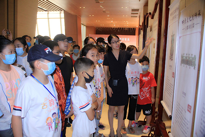 “中原文化我传承 古都重宝篇”系列图片流动展第3站巡展在开封开幕
