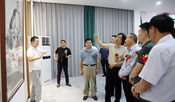 太康县文化艺术研究院成立暨中国现当代书画名家精品展在太康举行
