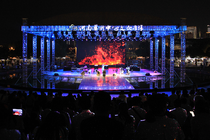“华夏正声”——中原古代音乐考古复原展演亮相河南艺术中心文化广场