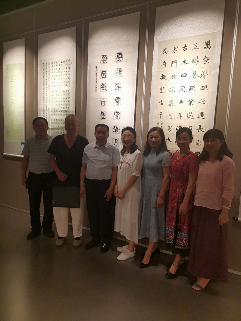 “黄土放歌”太康县弘扬黄河文化书画名家作品在周口美术馆展出