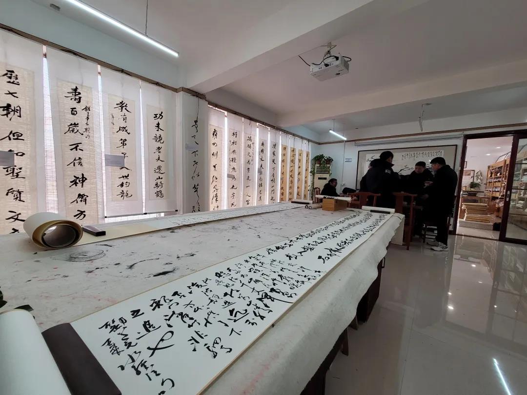 人文周口 传承无限： 周口历史人物点将录——郭亚东、王东百联书法展在鹿邑举办
