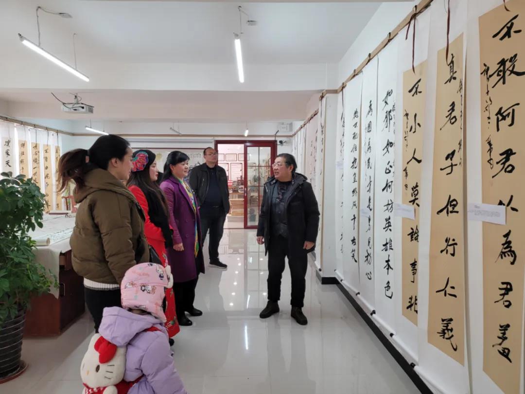 人文周口 传承无限： 周口历史人物点将录——郭亚东、王东百联书法展在鹿邑举办